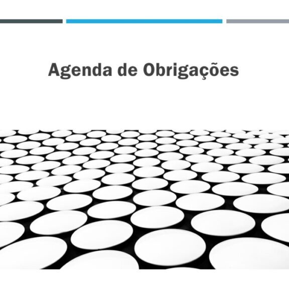 Agenda de Obrigações;.